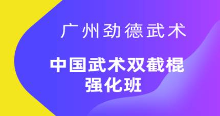 广州中国武术双截棍强化班