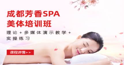 成都芳香SPA美体培训班