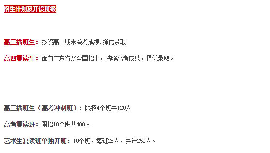 招生计划