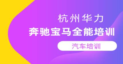 杭州华力宝马奔驰全能培训班