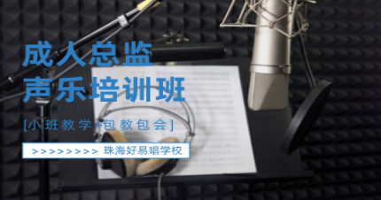 珠海成人总监声乐培训班