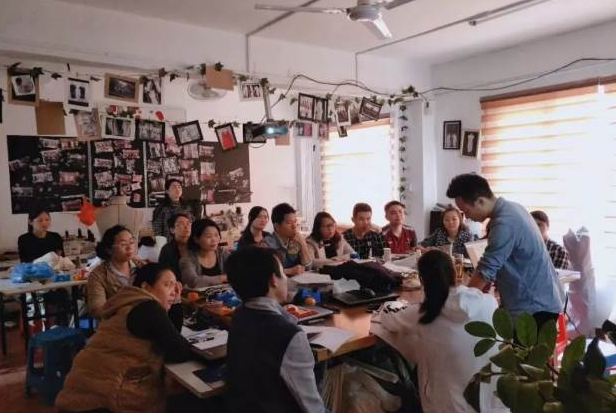 深圳溪大帮服装学校教学现场