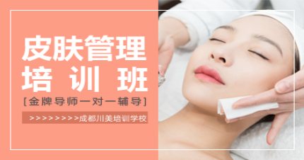 成都皮肤管理培训班