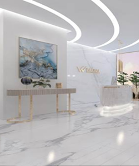 上海wechal薇晨国际美业培训学校环境-前台