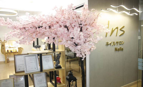 上海InsNails日式美甲美睫培训学校门厅 上海InsNails日式美甲美睫培训学校门厅