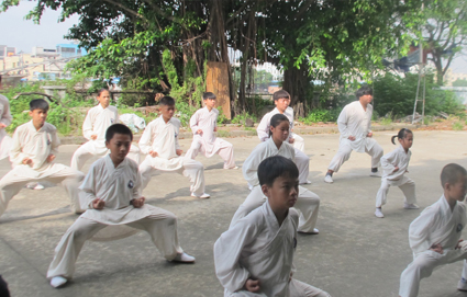 广州青少年武术周末班