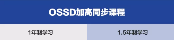 OSSD加高课程 OSSD加高课程