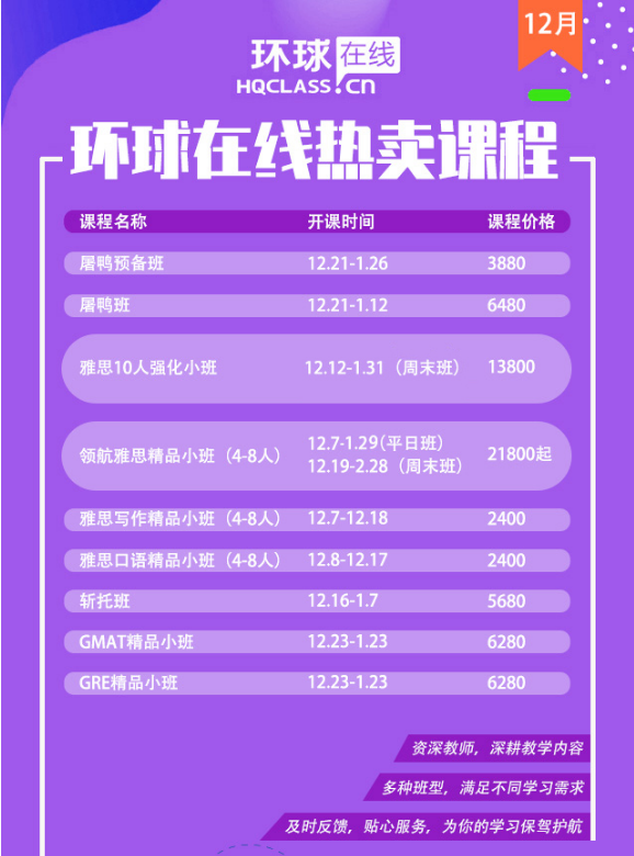 环球雅思课程 环球雅思课程