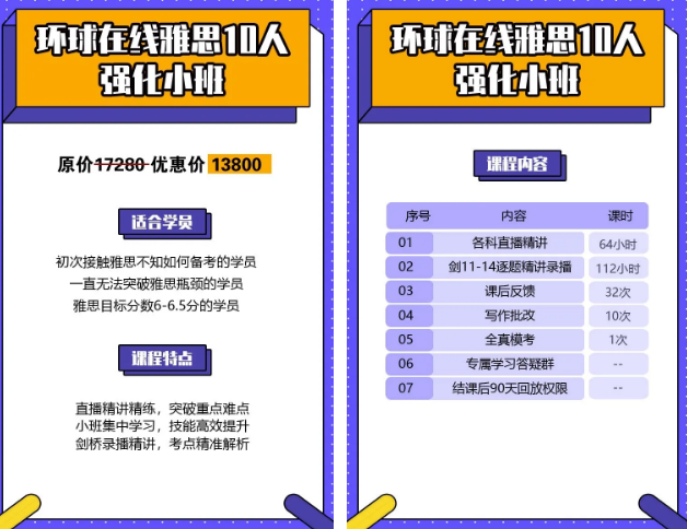 雅思10人强化班 雅思10人强化班