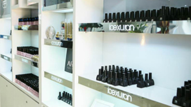 广州冰洁绣苑-产品展示柜台