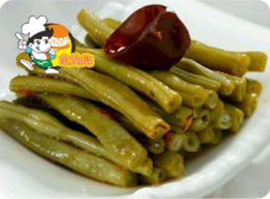 炒螺、酸笋、酸豆角