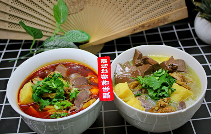 成都鸭血粉丝制作班