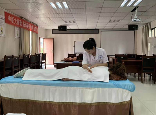 推拿课程实操剪影 推拿课程实操剪影
