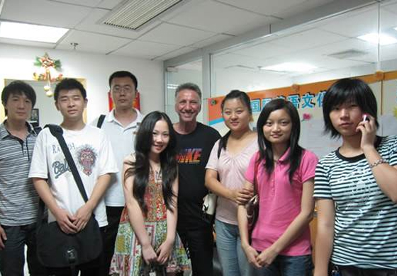 曼哈頓師生合影 曼哈頓師生合影