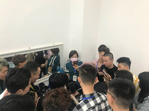 课堂剪影-发型造型 课堂剪影-发型造型