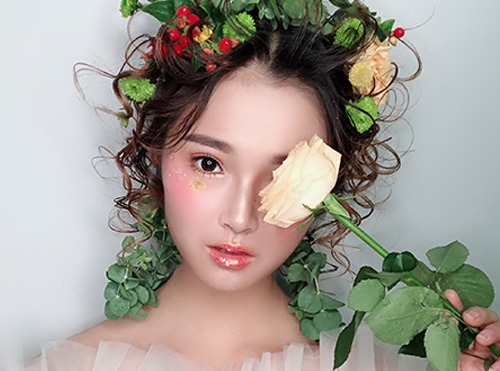 学员作品欣赏-西式新娘妆容 学员作品欣赏-西式新娘妆容