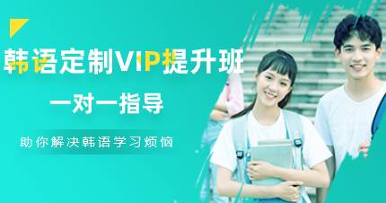 佛山韩语定制VIP一对一提升班