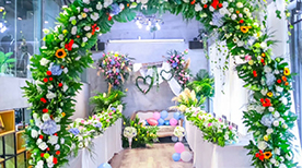 深圳茗花秀花艺培训学校环境 深圳茗花秀花艺培训学校环境