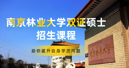 南京林业大学双证硕士招生课程