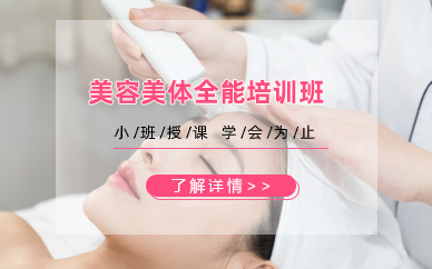 佛山美容美体全能培训班