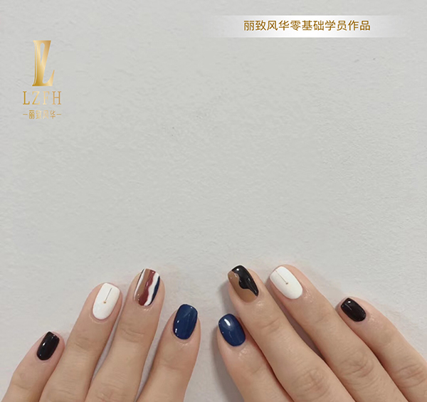 学生美甲作品 学生美甲作品