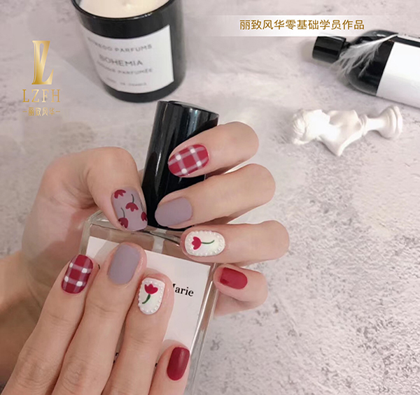学生美甲作品 学生美甲作品