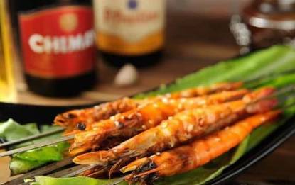 烤虾 烤虾
