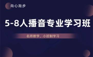 合肥5-8人播音专业学习班