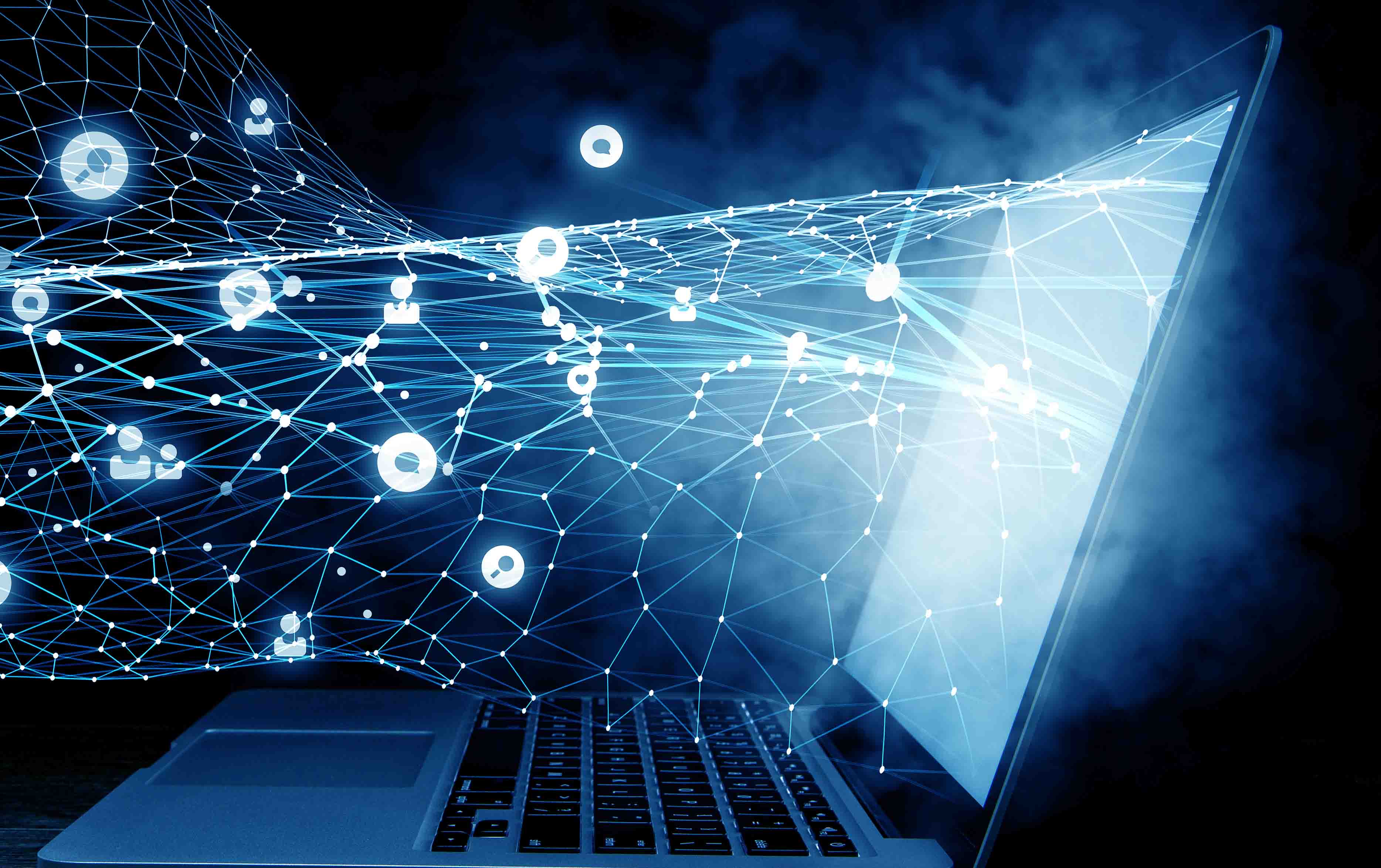 摄图网_300003957_笔记本连接三维渲染全球网络(企业商用) 摄图网_300003957_笔记本连接三维渲染全球网络(企业商用)