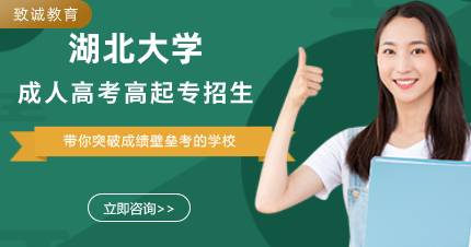 湖北大学成人高考高起专招生课程