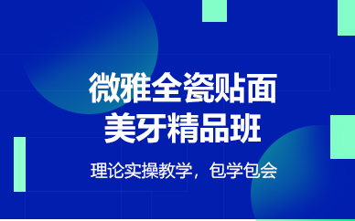 郑州微雅全瓷贴面美牙精品班