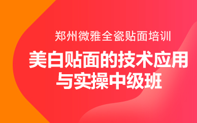 郑州美白贴面的技术应用与实操中级班