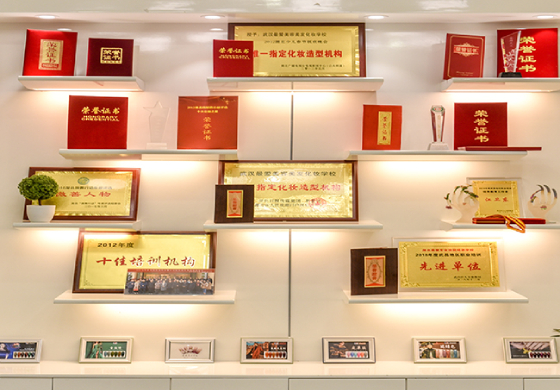 荣誉展台 荣誉展台