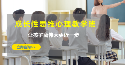 东莞南城成长性思维心理教学班