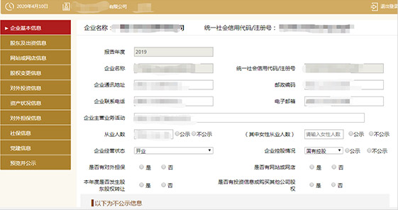 工商年报1 工商年报1