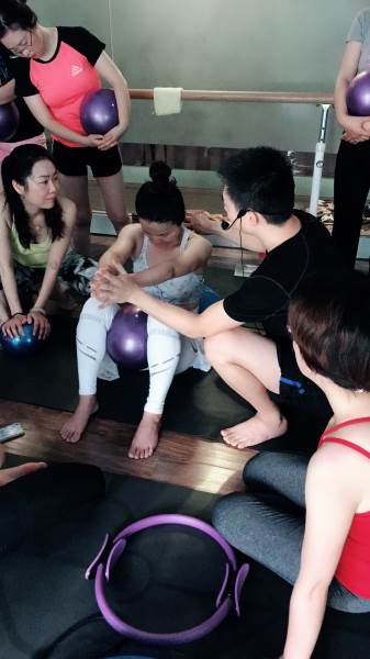 维密塑形教学现场