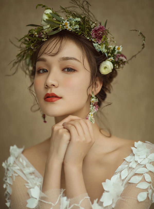 古典婚纱妆容 古典婚纱妆容
