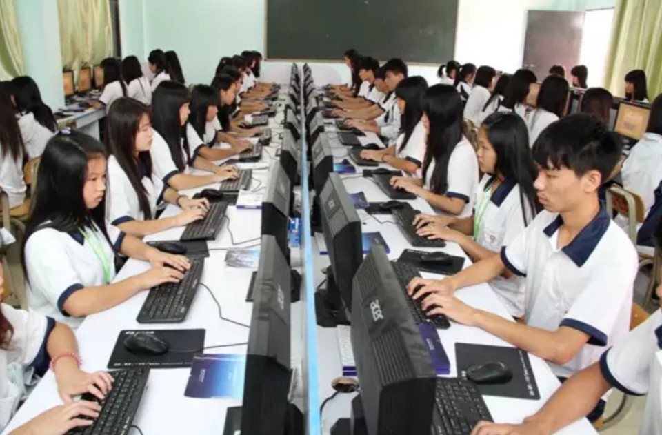 计算机培训现场