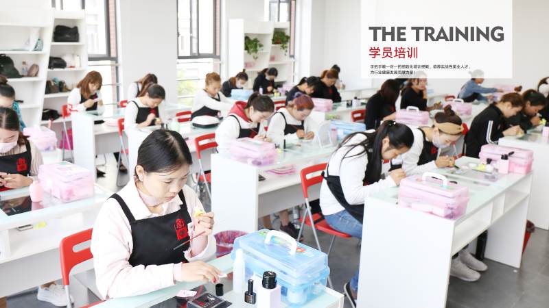 美甲班学员培训 美甲班学员培训