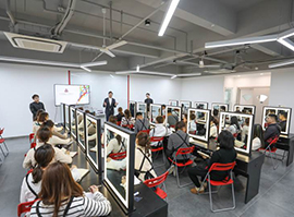 化妆教学现场 化妆教学现场