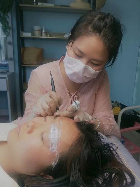 纹绣半永久教学