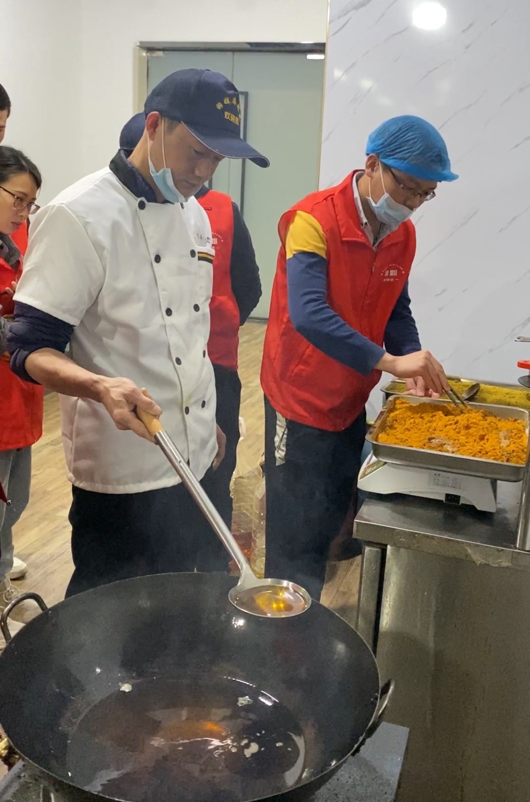 麻辣烫教学现场