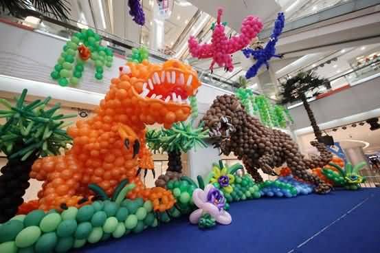 气球装饰作品一 气球装饰作品一