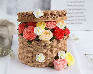 日韩裱花蛋糕作品二