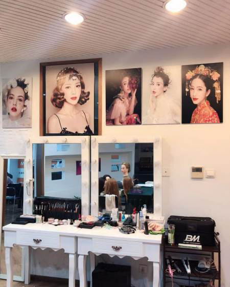 化妆教学环境