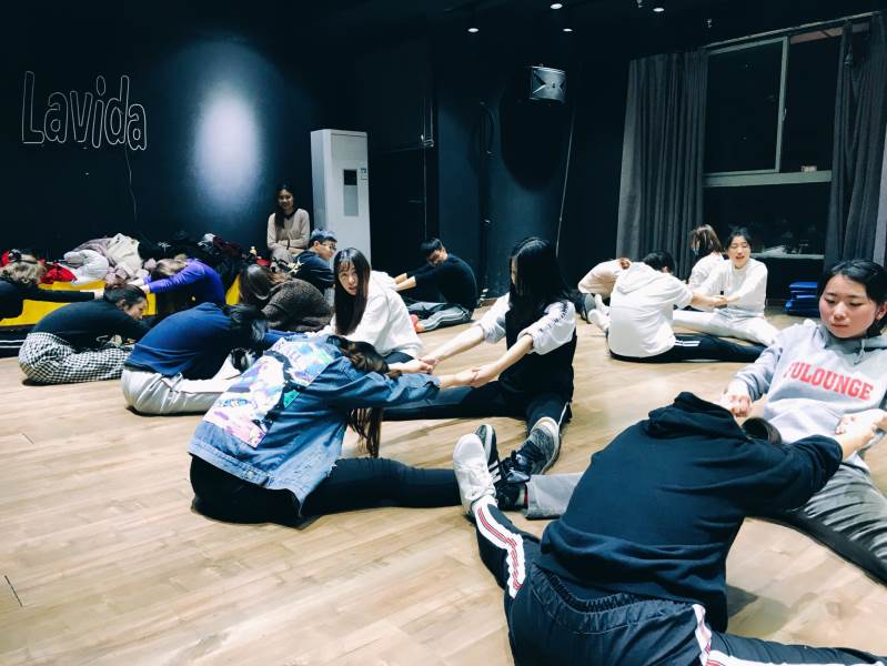 爵士舞街舞教学现场六