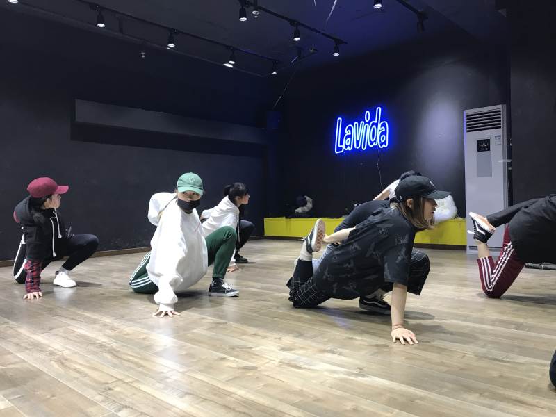 爵士舞街舞教学现场十
