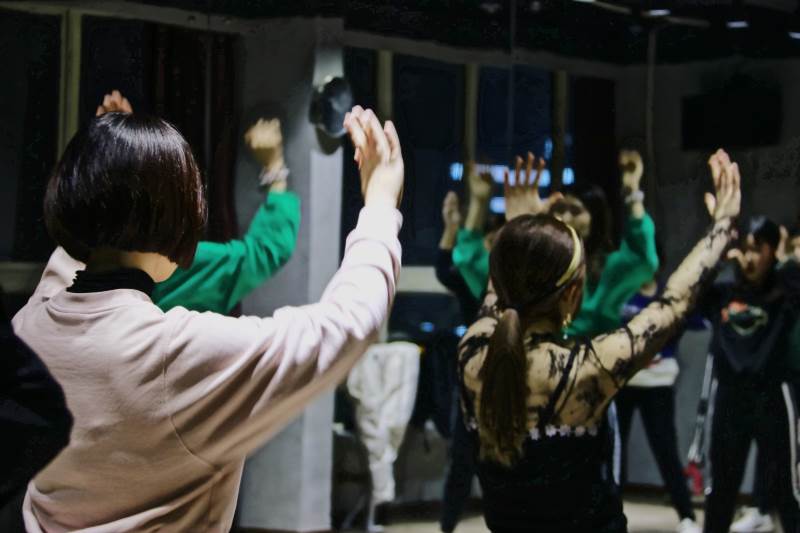 爵士舞街舞教学现场十二