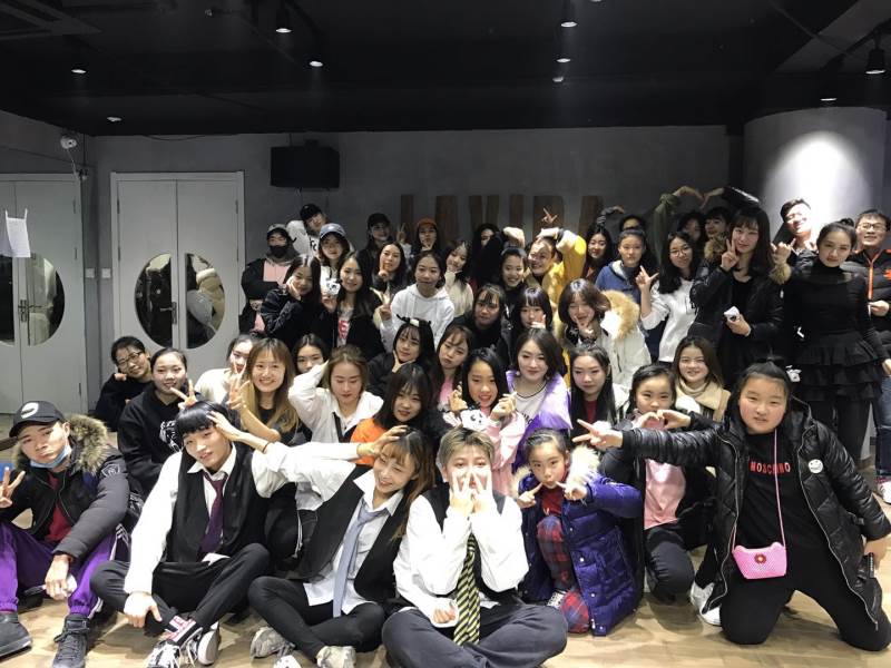 爵士舞街舞教学现场十一