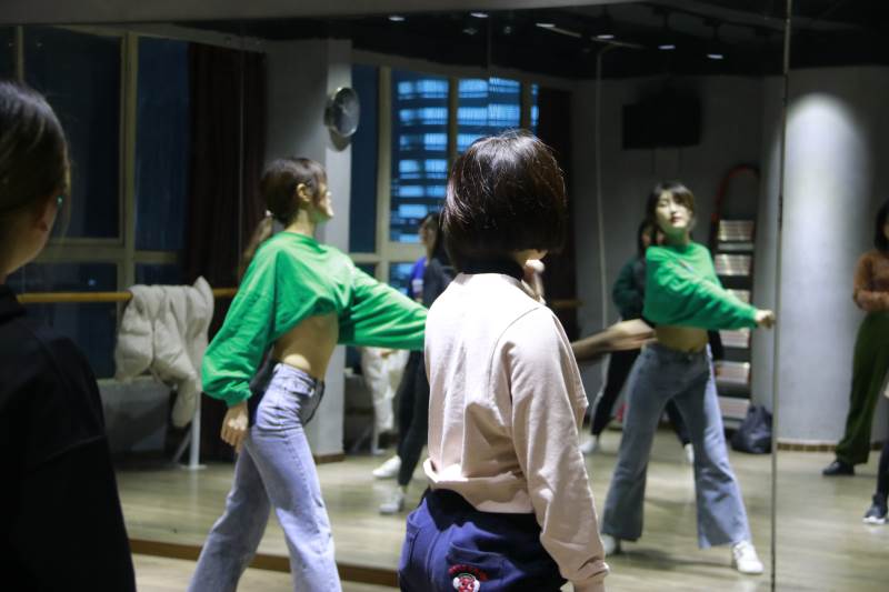 爵士舞街舞教学现场十三